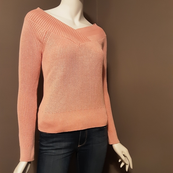 Rag & Bone Dawn Pink Knit Sweater Womens Small - Picture 5 of 11